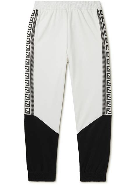 fendi sweatpants white|Fendi black shorts pandabuy.